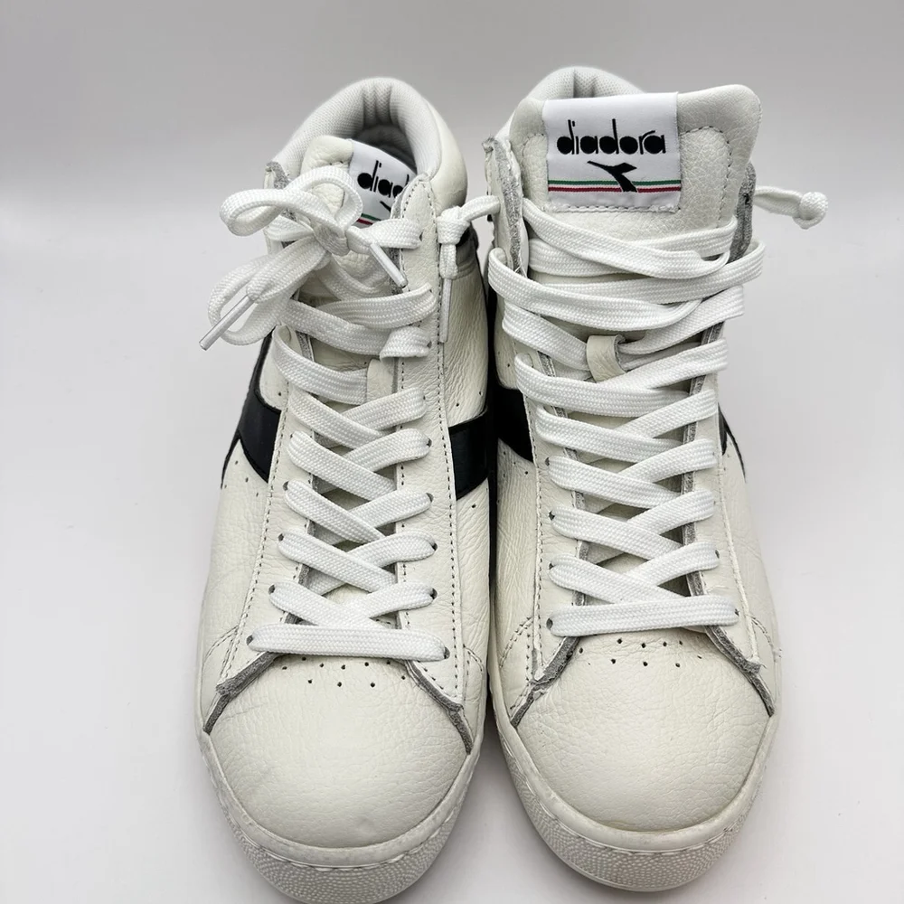 Size 6.5 - Diadora Game High Top C0351 Mens - Picture 3 of 9
